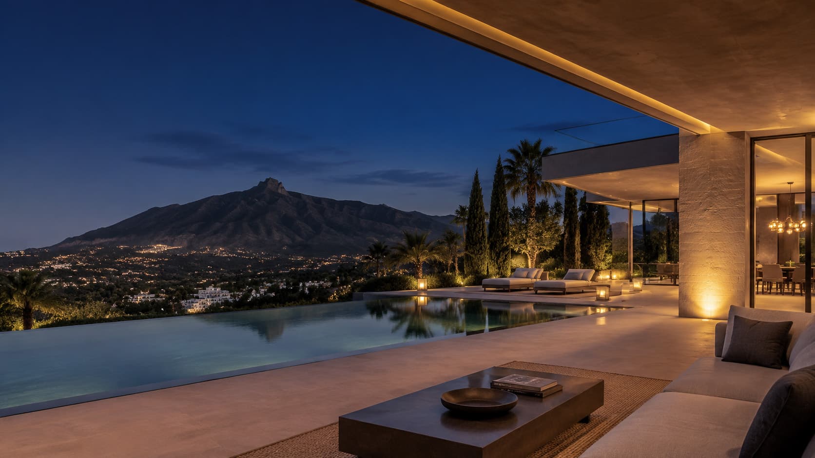 Private Marbella residence overlooking La Concha