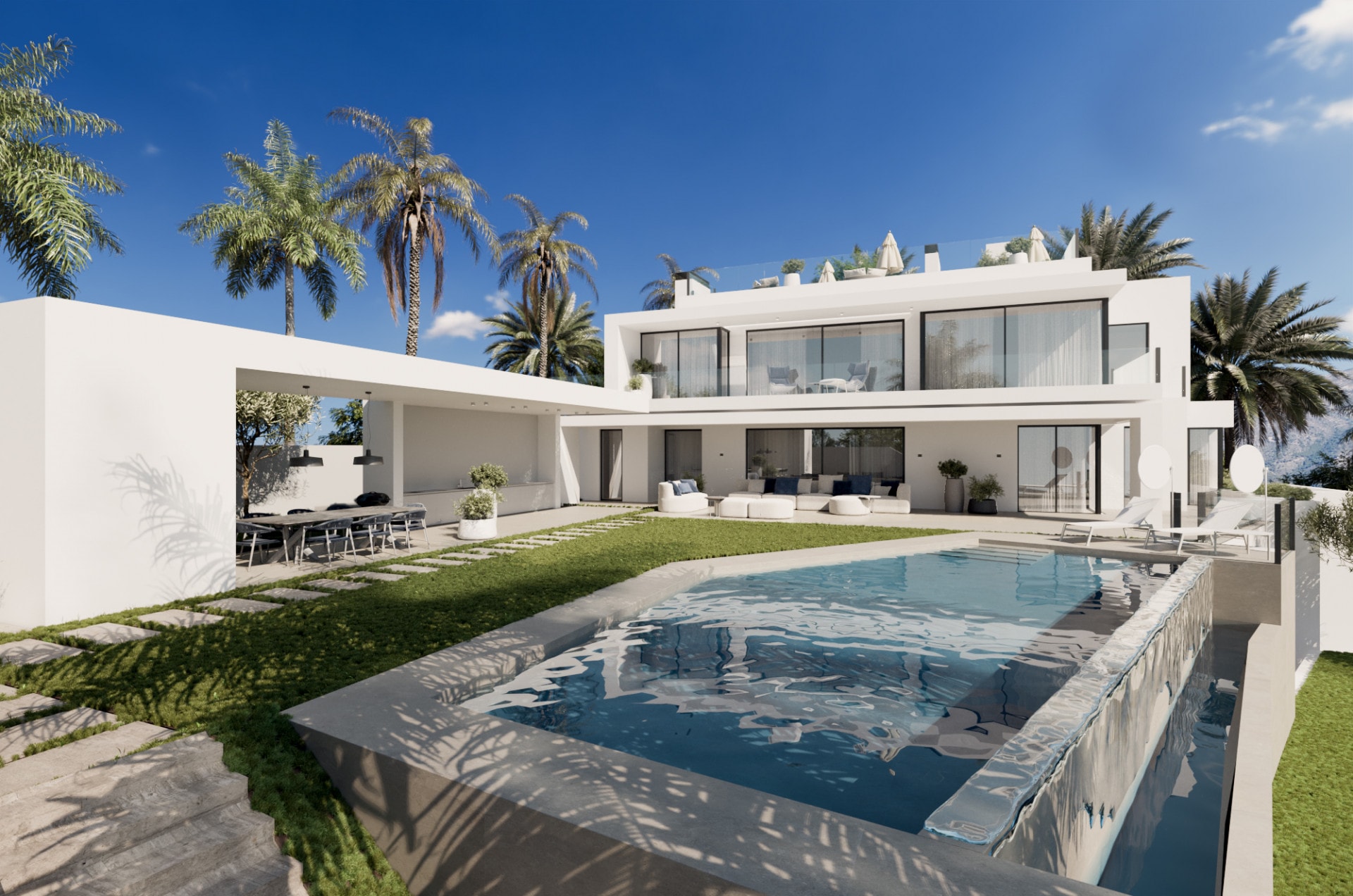 6 Bedroom Mansion for Sale in Marbella Golden Mile - Cascada de Camojan, Marbella - €7,800,000 - 000231