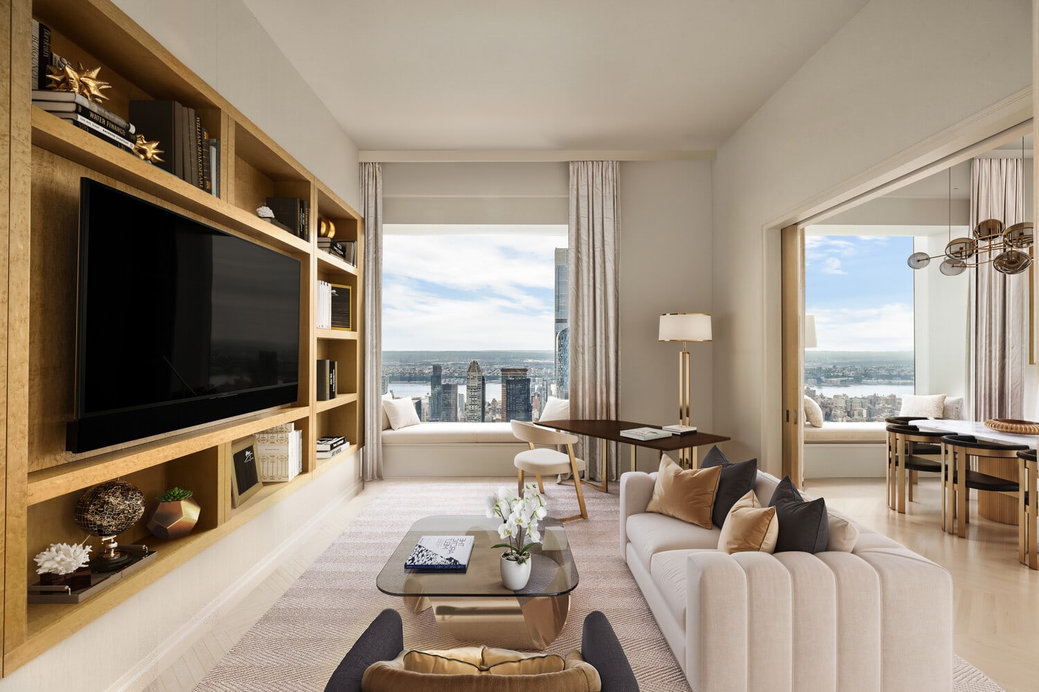 Apartment in 432 Park Avenue, New York, With Amazing Panoramic Views